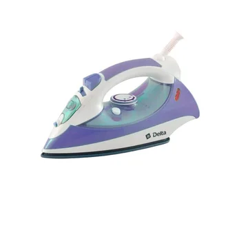 

Iron Delta dl-415 2600 W, bottom ceramic coated, adjustment отпаривания