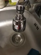 Kitchen Faucets Aerator 360° Rotatable Bent Water Saving Tap Aerator Diffuser Faucet