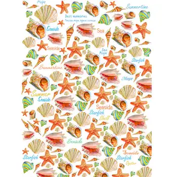 

Rice paper for Decoupage "" craft Premier "", A3, 25 g/m, "" Sea "" cp01550