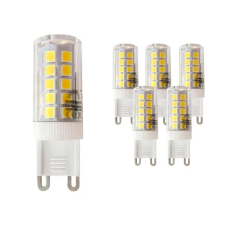 

5 pack LeaderssonLED Energy saving lightbulbs MOSCU G9 LED (ceramics Tubular) 5W [energy rating: A +]