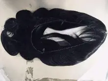 FEELME-pelucas de cabello humano con flequillo para mujeres negras, cabello Natural brasileño ondulado, con flequillo, Remy, pelucas con flequillo