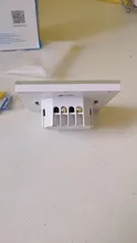 UBARO-Interruptor táctil con Panel de cristal blanco, pulsador estándar europeo de luz Ac230v, 1 Banda, Control único, lámpara de pared