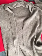 Cárdigan de punto largo y grueso para mujer, suéter de manga larga, cárdigan informal, ropa de calle, suéter de punto abierto, Invierno