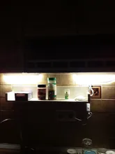 Juego completo de luces Led de cocina para debajo del armario, 220V, 110V, 10w, 20W, 30/50CM, para dormitorio y hogar