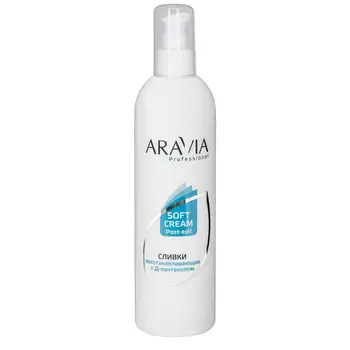 

Cream восстанавливающие with Q-пантенолом (3%), 300 ml, aravia professional