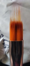 Pincel dentado para uñas, pluma de mezcla gradiente a cuadros, encaje de bolígrafo, mango de madera, nailon, suave, profesional, herramientas de manicura, 1 Uds.