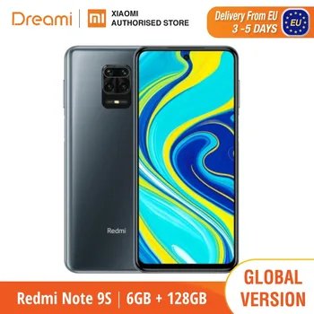 

Global Version Xiaomi Redmi Note 9S 6GB RAM 128GB ROM (Brand New/Sealed) redminote9s, redmi, note, 9s Smartphone Mobile