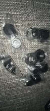 Conjunto de accesorios para bolso de hombro de mujer, bolsa con botón, ASA, diagonal, tuerca de plástico, 1 ud.