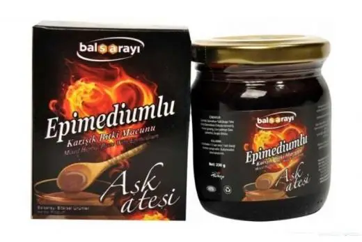 

Balsarayi Aphrodisiac Epimedium Turkish Honey Mix (Horny Goat Weed Aphrosisiacs) – Turkish Paste, 230gr