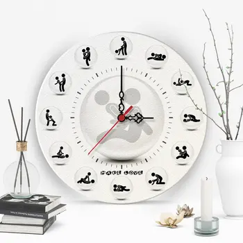 

Personalized Custom Make Love Design Wooden Wall Clock (30 cm.)