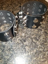Punk Rock gótico puntiagudo hacen picos remache cono pendientes brazalete de cuero ancho brazalete pulseras brazalete de encanto de moda joyería Unisex