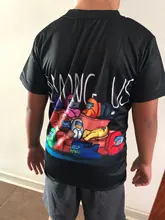 Funny Costume Baby Tshirts Hot-Game Print Among Us Summer Tops Girls Boys Children New