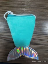 Monedero de lentejuelas con cola de sirena para mujer, bandolera para chicas, tarjetero, monedero, regalos para niños