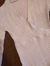 Knitted Sweater Pullovers Jumpers Long-Sleeve Sexy V-Neck Winter And Cashmere Female