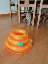 Ball Tower-Tracks-Disc Amusement-Plate Cat-Toys Cat Intelligence Training Three-Levels