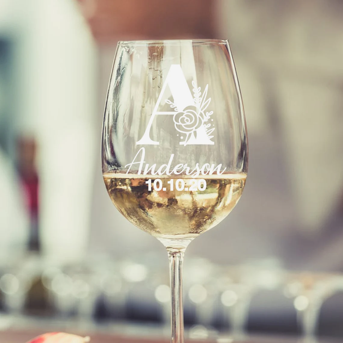Custom Wine Glass, Personalized Wine Glasses, Monogram Wine Glass, Monogrammed  Wine Glass, Bridesmaids Proposal, Wedding Party - AliExpress