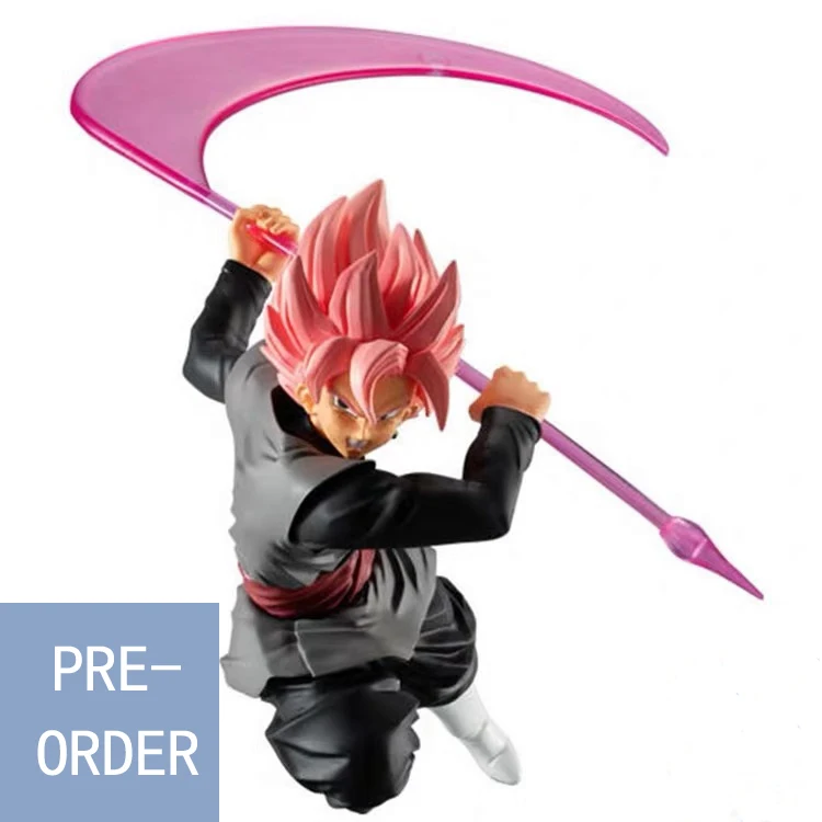 

Presale December Original Banpresto Dragon Ball Super Zamasu Black rose Goku PVC action figure model Figurals Dolls