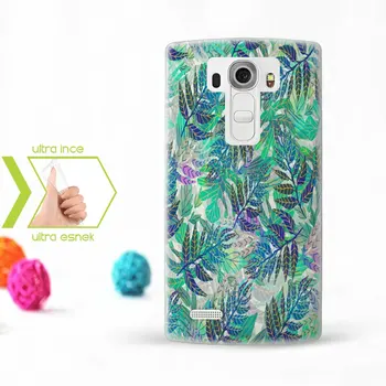 

Personalized LG G4 Slim Clear Silicone Phone Cover (Leaf Temalı-4)