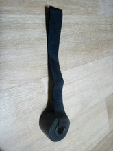 1 Uds banda de resistencia puerta ancla de equipos de Fitness Yoga Pilates para hombres ejercicio de entrenamiento accesorios bandas negro