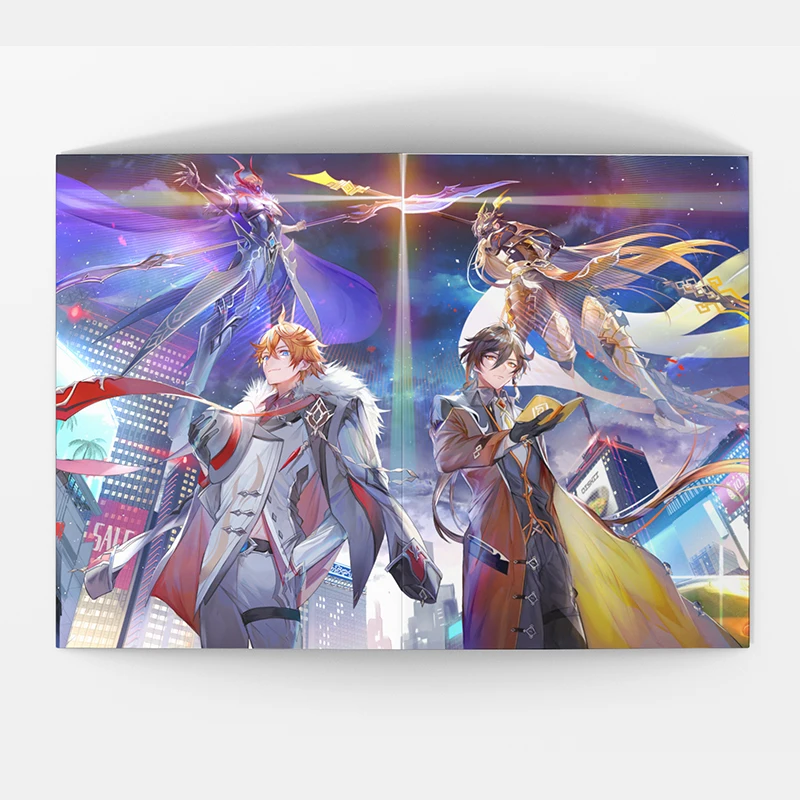 Рисунок 2 - Обложка на паспорт аниме Genshin