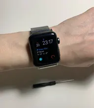 Milanese-Correa de reloj para Apple Watch, pulsera de acero inoxidable para hombre y mujer, 38mm, 42mm, 44mm, 40mm, 3 4 5 6 SE