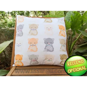 

Drawings Cats Cushion Cover (Filling Optional)