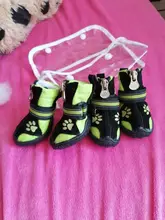Boots Pet-Shoes Dog Large Waterproof Anti-Skid Small Winter Golden Warm Big 8-Sizes Wear-Resistant