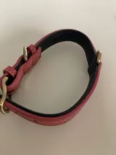 Leather Dog Collar Adjustable Double D-ring Dog Control Small Medium Large Dogs