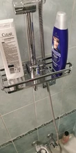 Shower Shelf Rack Lifting-Storage-Tray Bathroom-Accessories Plastic-Holder Rectangle