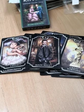 Creativo De Fin De Siecle Kipper cartas del Tarot 39 unids/set inglés completo adivinación tarjeta De juego con PDF guía fiesta juego Juguetes