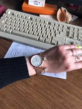 Relojes magnéticos de acero inoxidable para mujer, pulsera clásica de lujo, oro rosa, con correa de malla, 2019