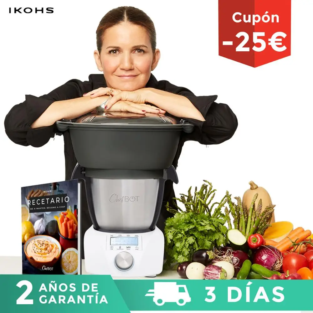 #Special Offers Food Processor Multifunction ChefBOT Compact STEAM PRO IKOHS 10 speed style Thermomix 100 1000W Timer up 120 ° and steamer food recipes #Special Offers Food Processor Multifunction ChefBOT Compact STEAM PRO IKOHS 10 speed style Thermomix 100 1000W Timer up 120 ° and steamer food recipes