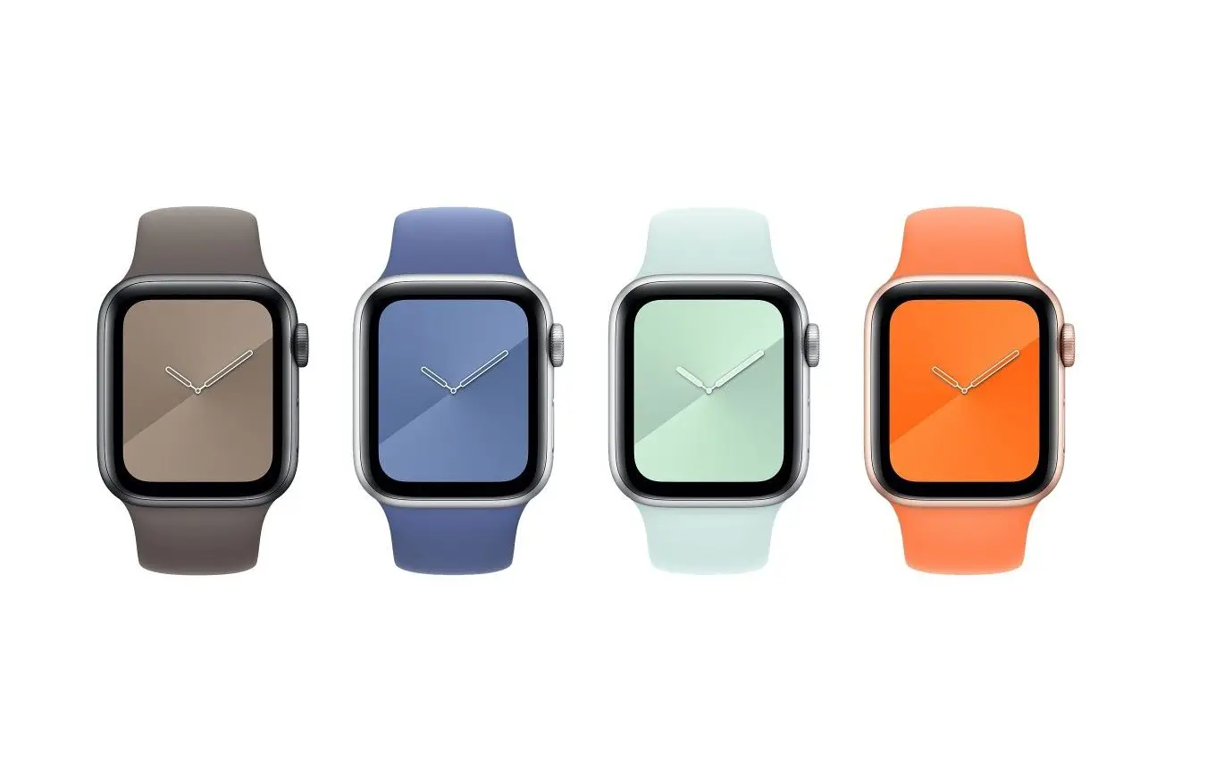 Silicone strap for Apple Watch S1 S2 S3 S4 S5 S6 S7 SE44 mm 40mm 38mm 42mm | Наручные часы