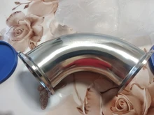 Tri Clamp Elbow Stainless Steel 304  90 Degree DN15 to DN100 Homebrew Pipe Fitting