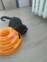 Toy Pet-Toy-Ball Carousel-Ball Track Cat-Supplies Three-Layer-Tower Baby Automatic