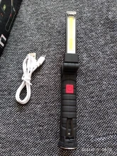 Torch Waterproof Hanging-Lamp Work-Light Tactical-Flashlight Usb Rechargeable Magnetic-Lanterna