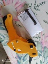 Dispensador de cinta de sellado, capacidad de 6cm de ancho, soporte de cinta de sellado para oficina, cortador, máquina de embalaje Manual, herramientas