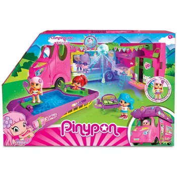 

Pinypon Cool Caravan-funny toy and accessories Set with 1 figure for boys and girls from 4 a 8 years (famous 700015070)