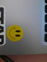 Pegatinas de coche para ordenador portátil, pegatina de retrato de cara sonriente, juguetes para niños, recompensa, pegatinas motivacionales para profesores, 500 Uds. Por rollo