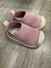 Zapatos de primavera para niños pequeños, zapatillas de malla informales, antideslizantes de fondo suave y cómodas, para primeros pasos