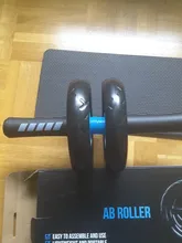 Aiersi AB Roller-rueda Abdominal antideslizante, sin ruido, con esterilla, para gimnasio en casa, ejercicio, equipo de Fitness