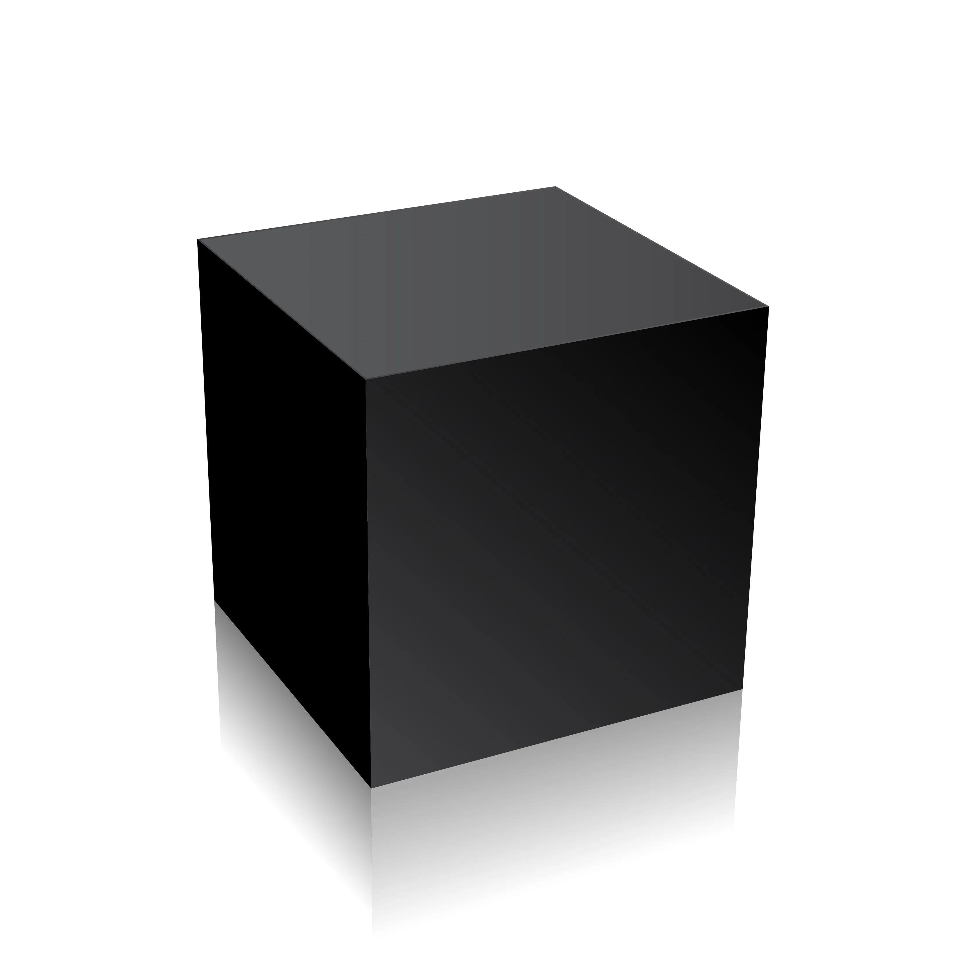 Caja negra de alta calidad para embalaje y regalos