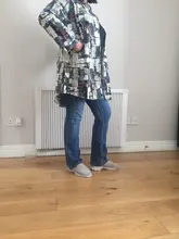 Camisa larga Vintage de lino y algodón para mujer, blusa informal de manga larga con cuello levantado