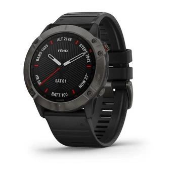 

Garmin fenix 6X Sapphire DLC schwarz/grau