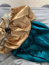 Gorro de satén Reversible para el pelo, doble capa, ajustable, para dormir por la noche, para rizos, Accesorios para peinados