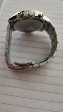 Belushi-Reloj de pulsera de lujo para hombre, cronógrafo de cuarzo, de acero inoxidable, Original