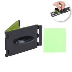 Professional Strings Cleaner Brush Board Scrubber Fingerboard Rub Cleaning Tool Maintenance Electric Guitar Bass Care Accessory