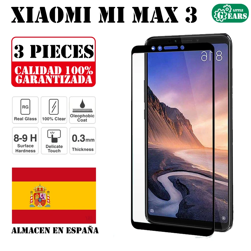 Xiaomi Mi Max 3 набор из предметов защита для экрана закаленного стекла ультра тонкая