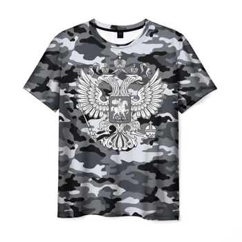 

Men's T-shirt 3D city camouflage Russia