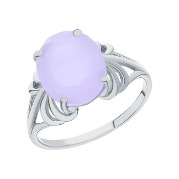 

Silver ring with jewelry glasses sunlight sample 925